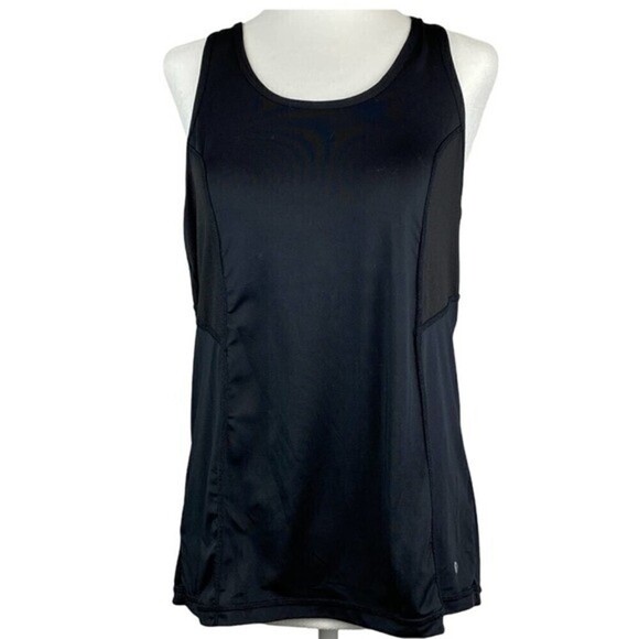Xersion Tank Top Womens Small Black Relaxed Fit Lightweight Athletic Ladies Top - Picture 1 of 7
